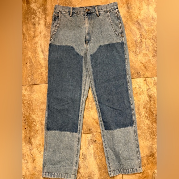 Madewell The Perfect Vintage Two Tone Straight Jeans Women’s 27 - Picture 7 of 16